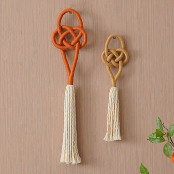 Macrame Knot Wall Hanging For Minimalist Boho Home Decor
