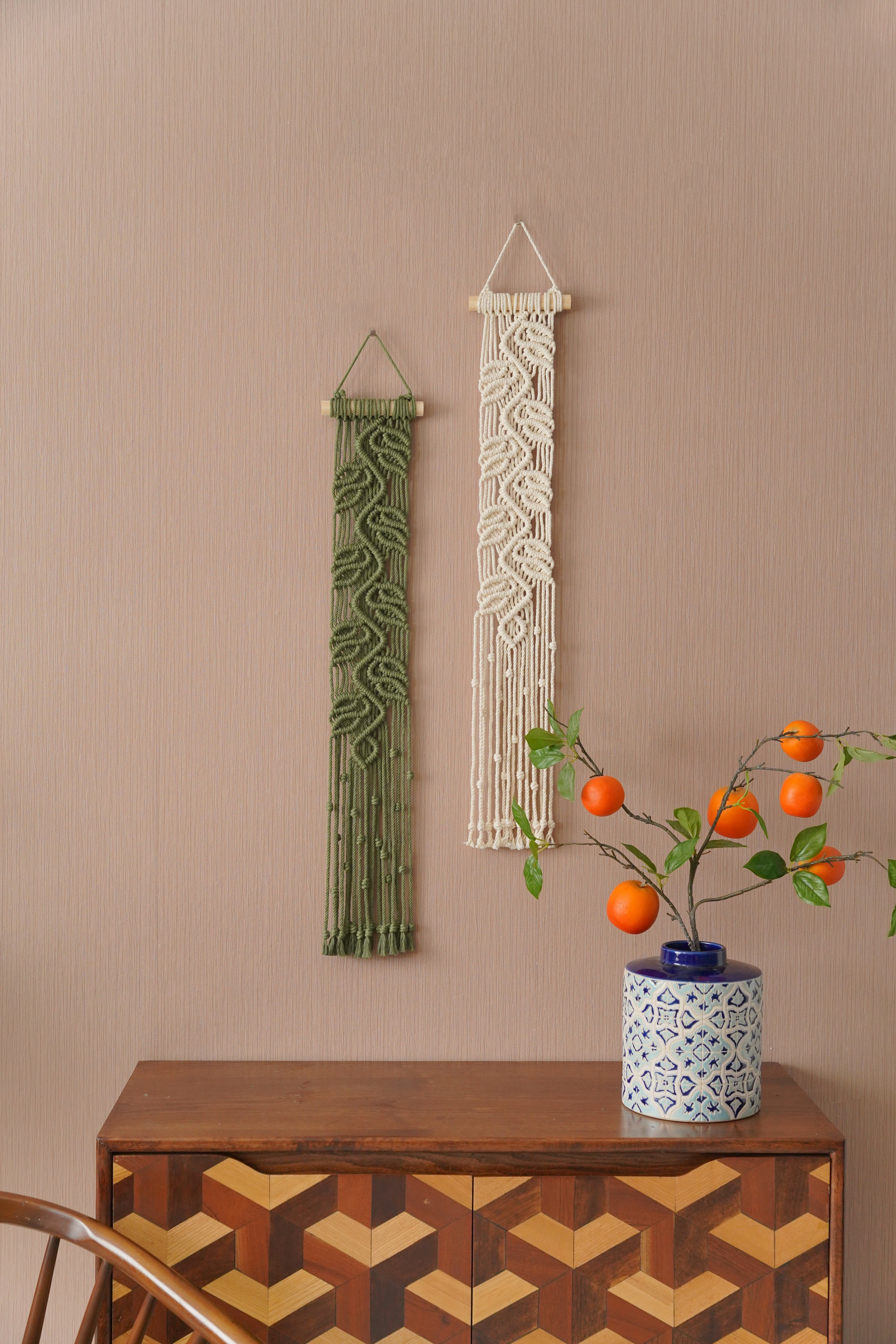 Macrame Wall Hanging DIY KIT For Boho Home Decor Lovers