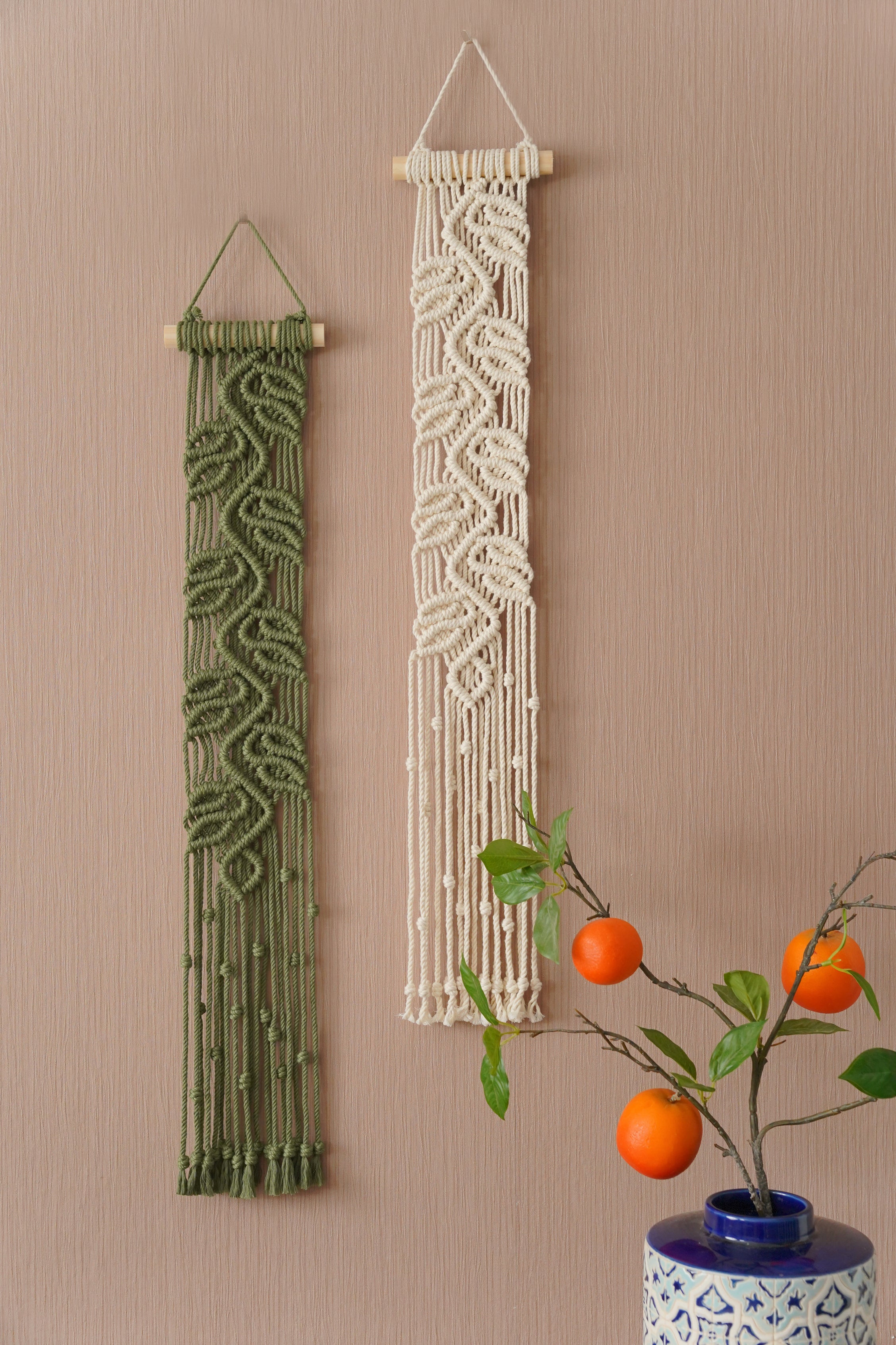 Macrame Wall Hanging DIY KIT For Boho Home Decor Lovers