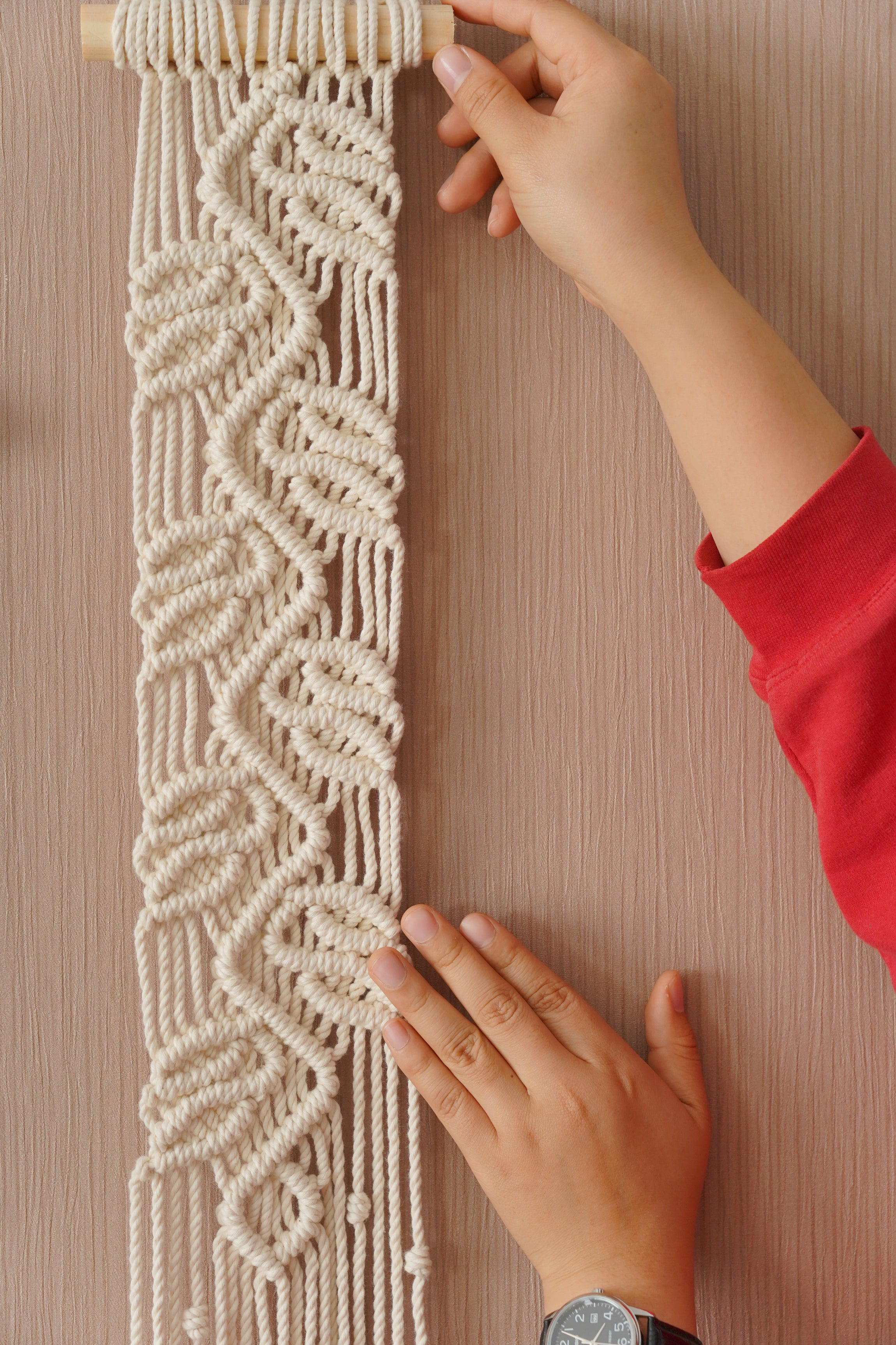 Macrame Wall Hanging DIY KIT For Boho Home Decor Lovers