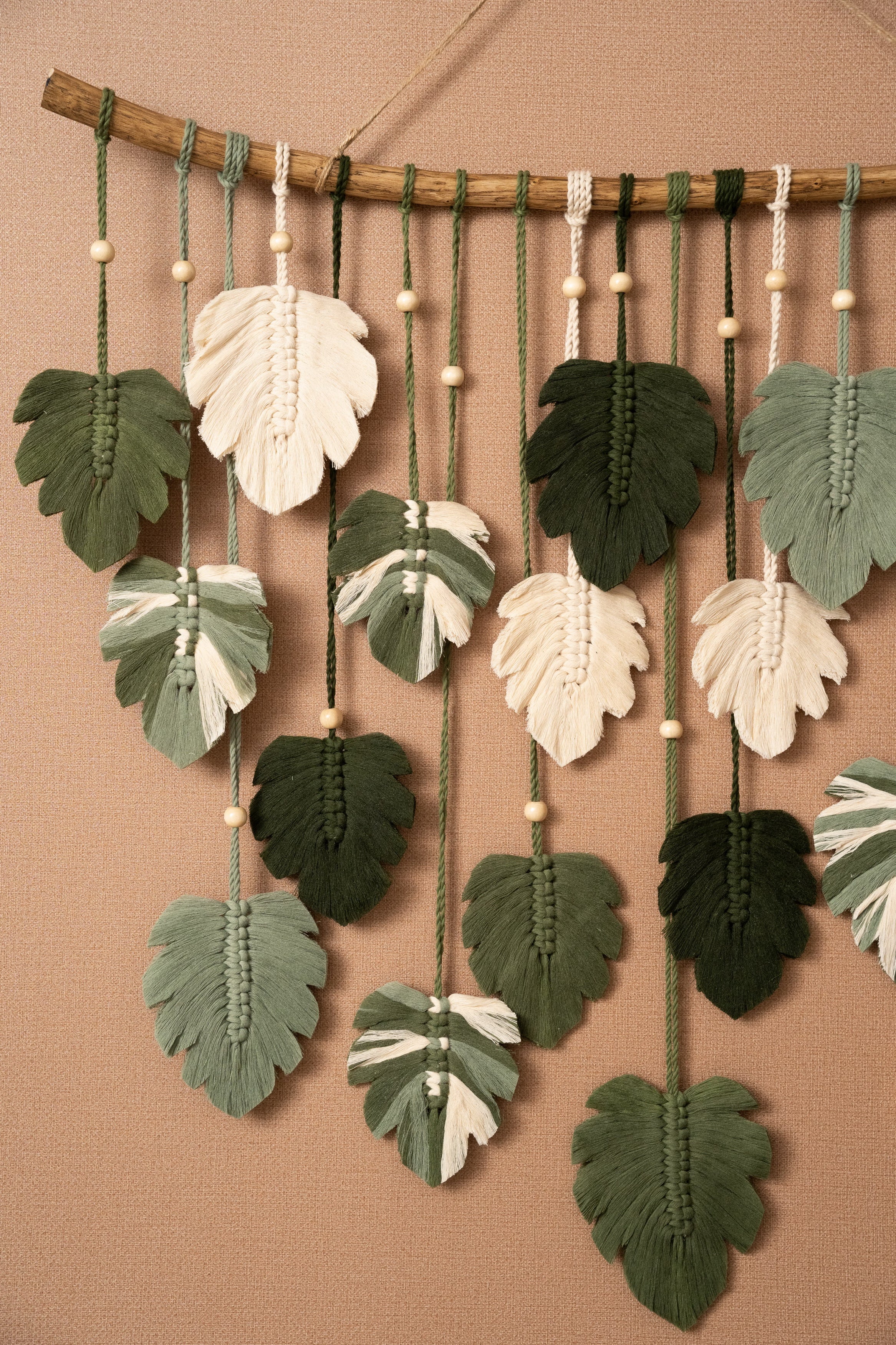 Monstera Leaf Art for Rustic Farmhouse Decor