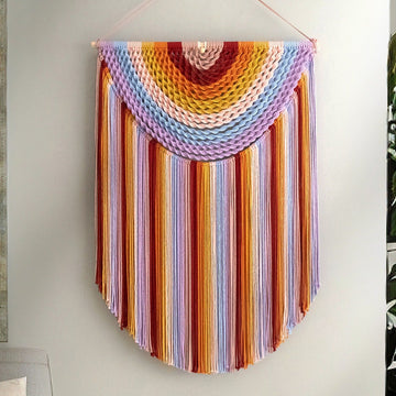 Large Macrame Wall Hanging For Cozy Boho Home Decoration
